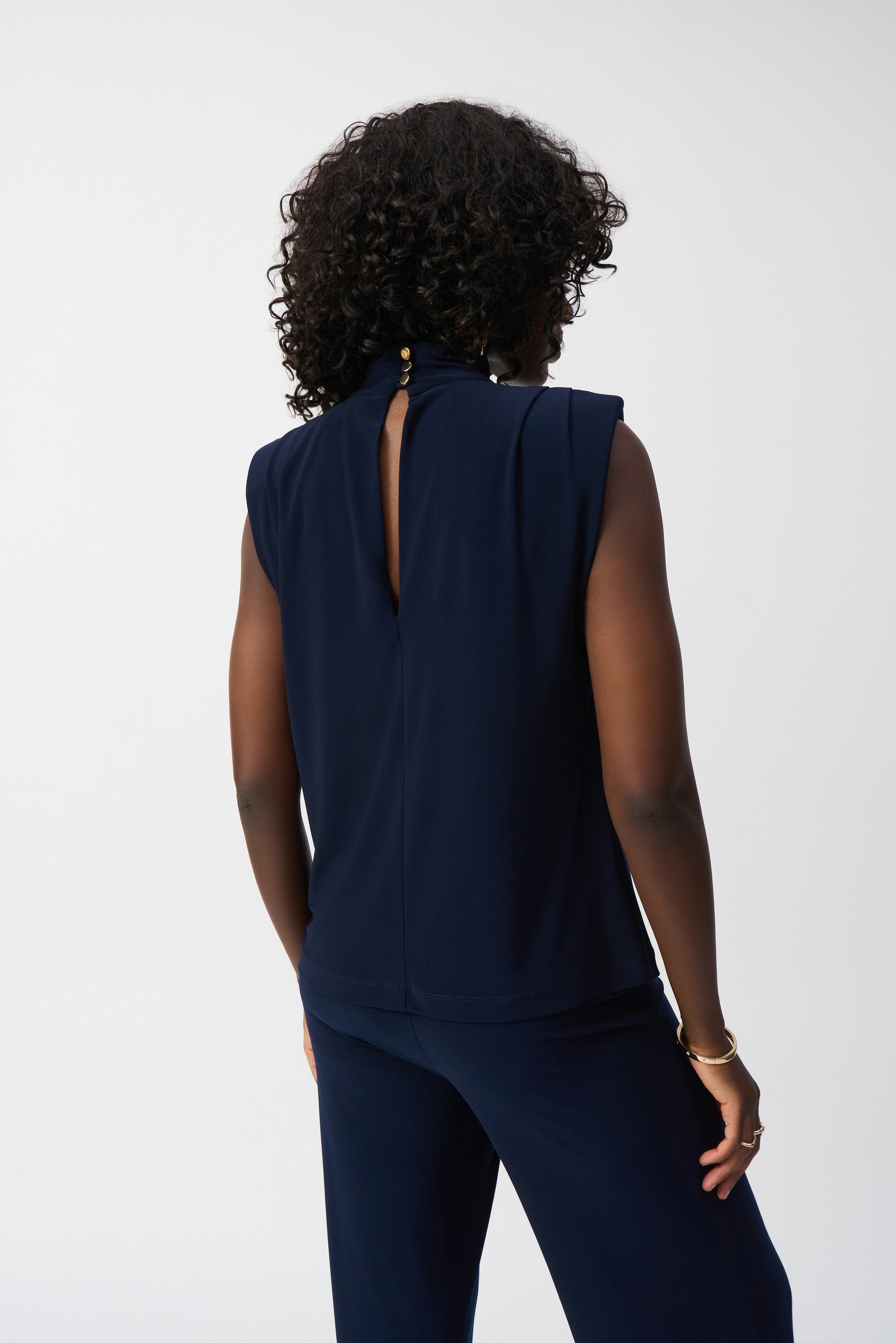 Joseph Ribkoff Silky Knit Boxy Sleeveless Top 251022