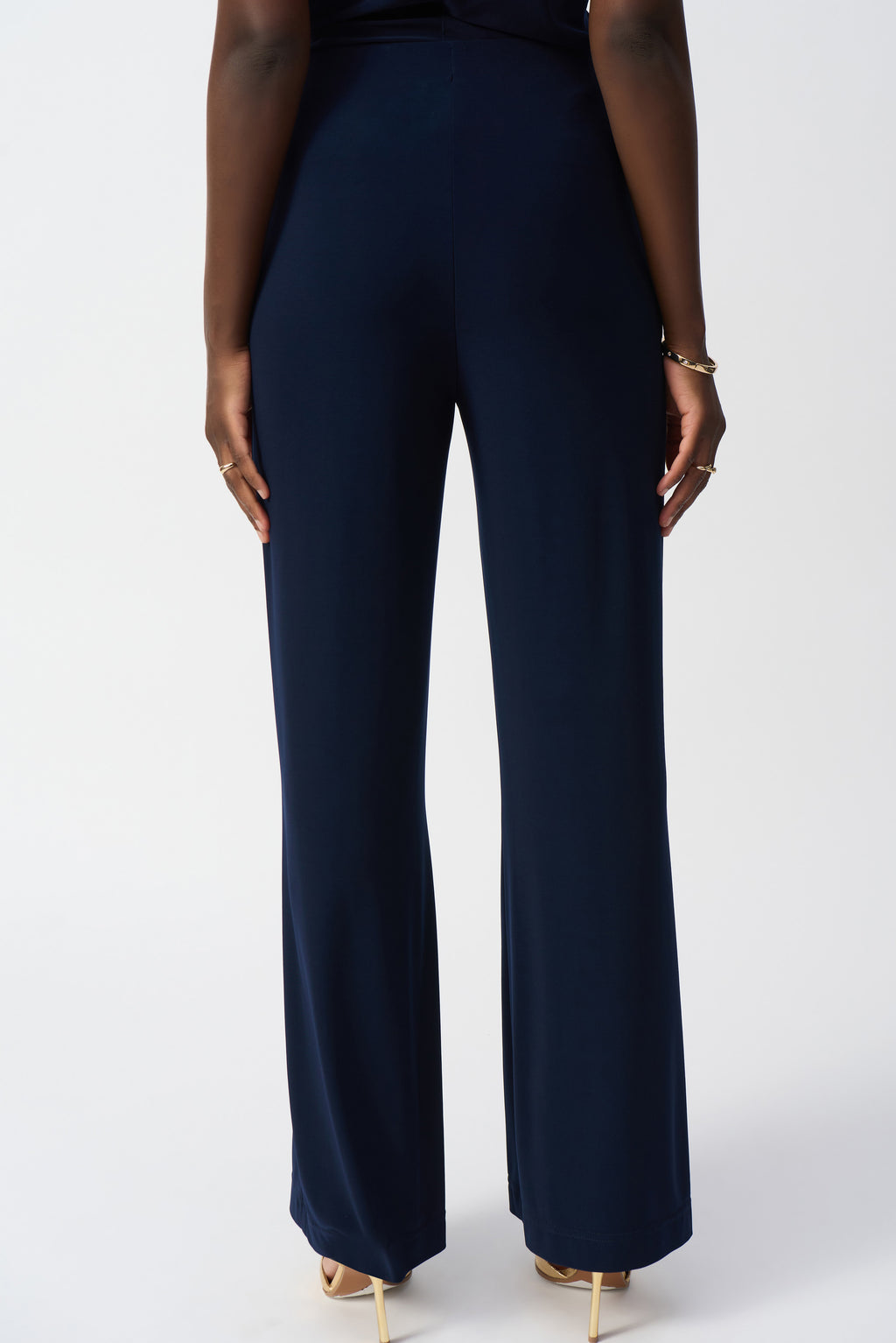 Joseph Ribkoff Silky Knit Wide-Leg Pull-On Pants 251028