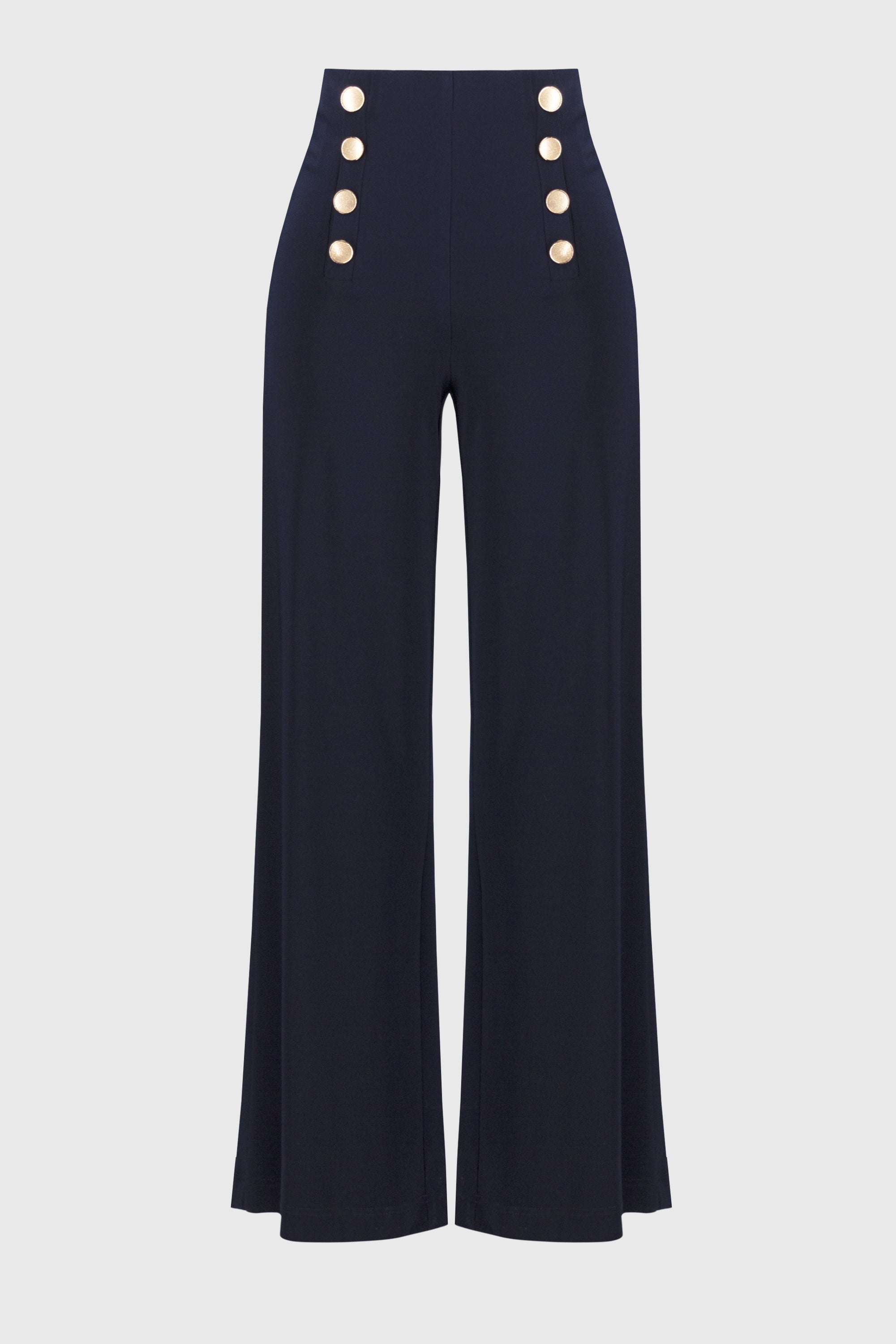 Joseph Ribkoff Silky Knit Wide-Leg Pull-On Pants 251028