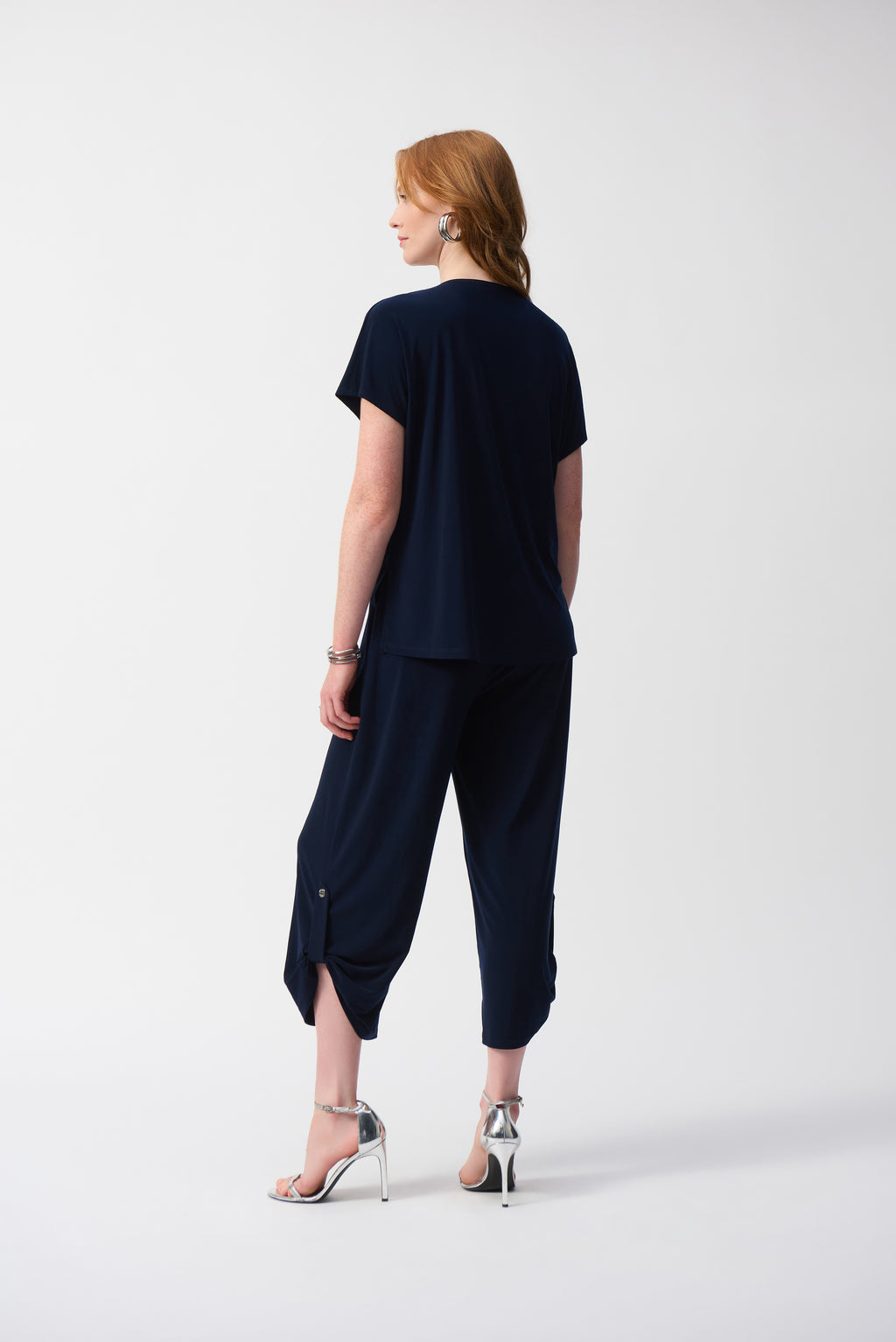 Joseph Ribkoff Silky Knit Culotte Jumpsuit 251044
