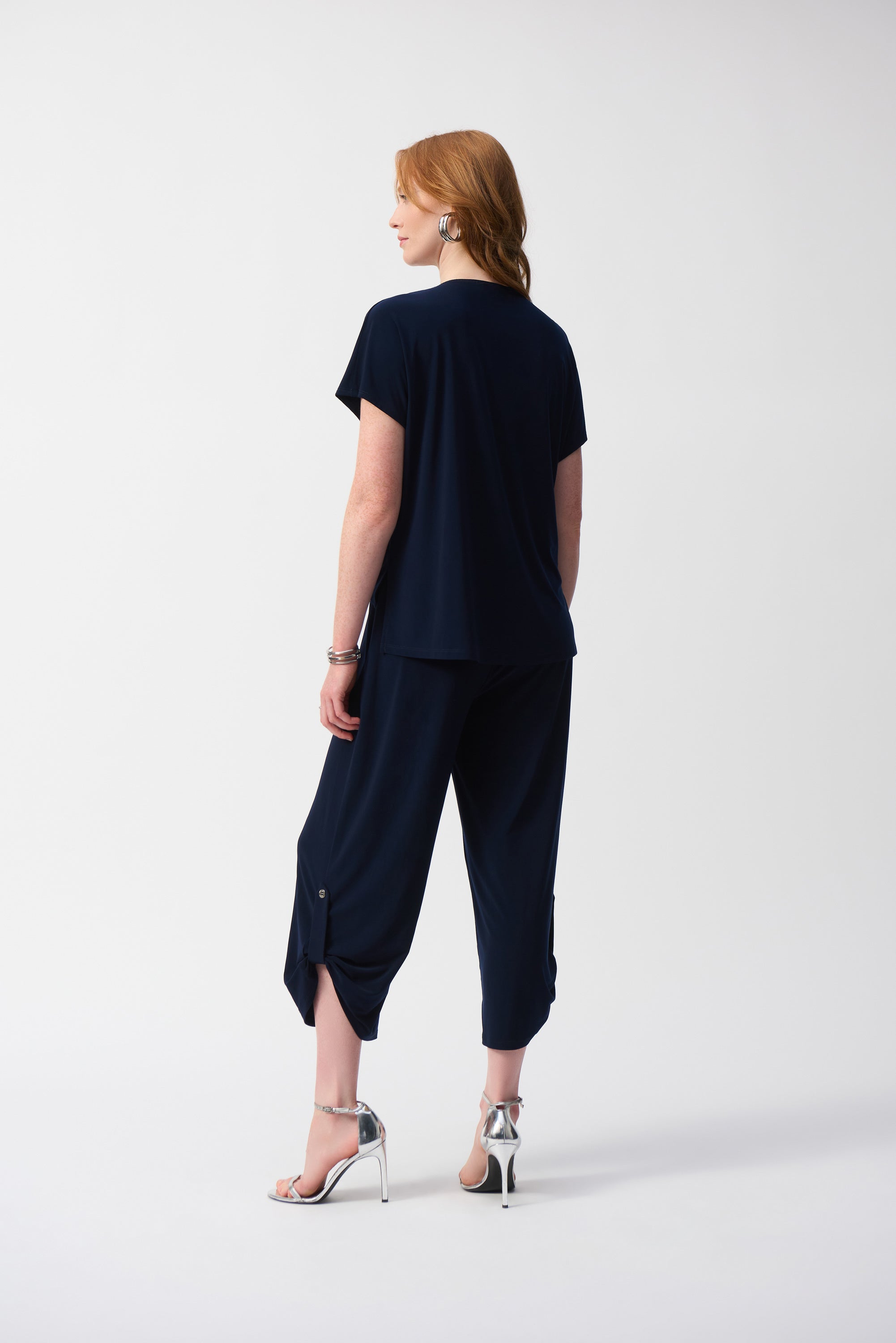 Joseph Ribkoff Silky Knit Culotte Jumpsuit 251044
