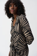 Joseph Ribkoff Gauze Tropical Print Top 251083