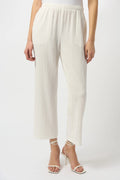 Joseph Ribkoff Seersucker Wide Leg Pull-On Pants 251227