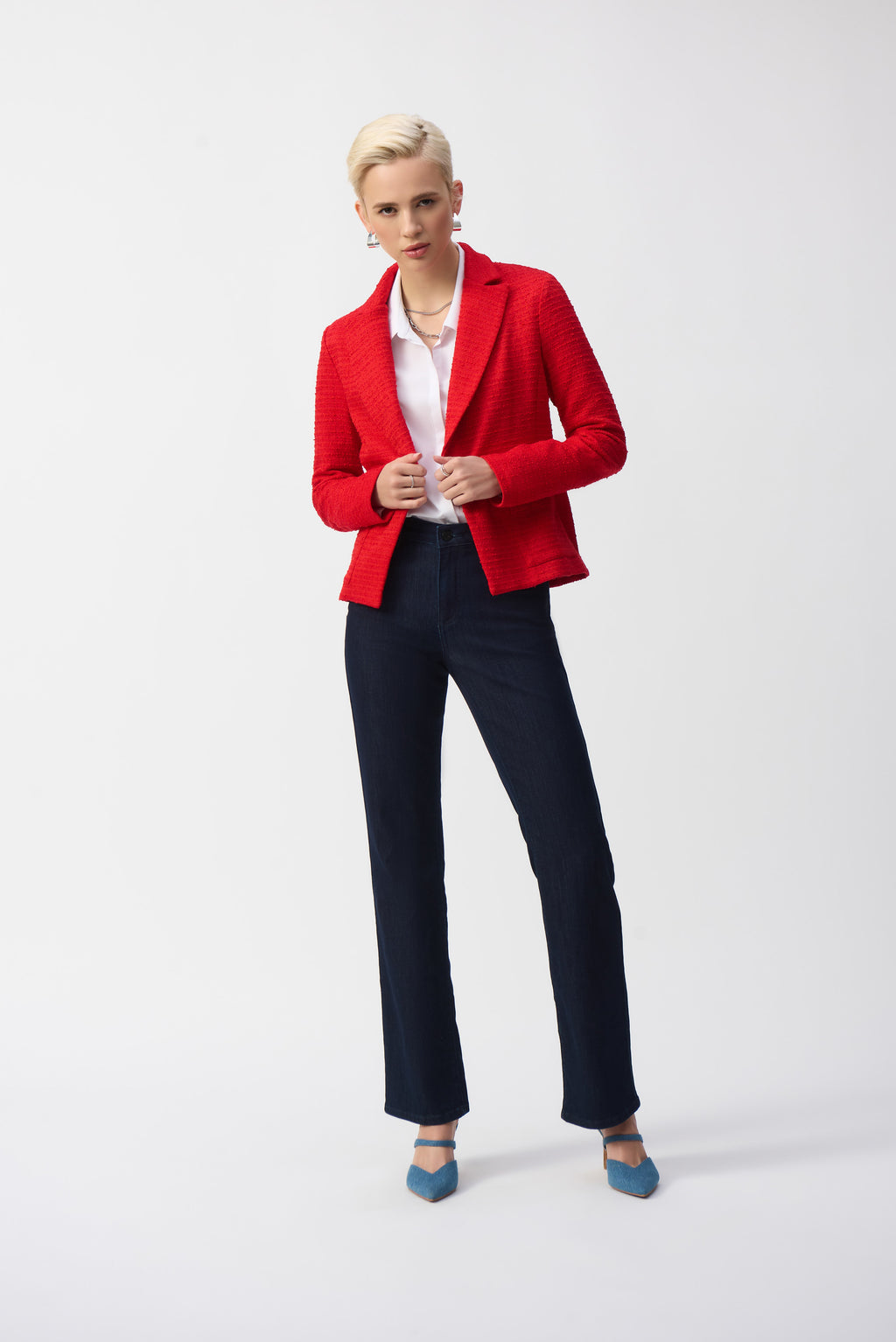 Joseph Ribkoff Bouclé Fitted Blazer 251239