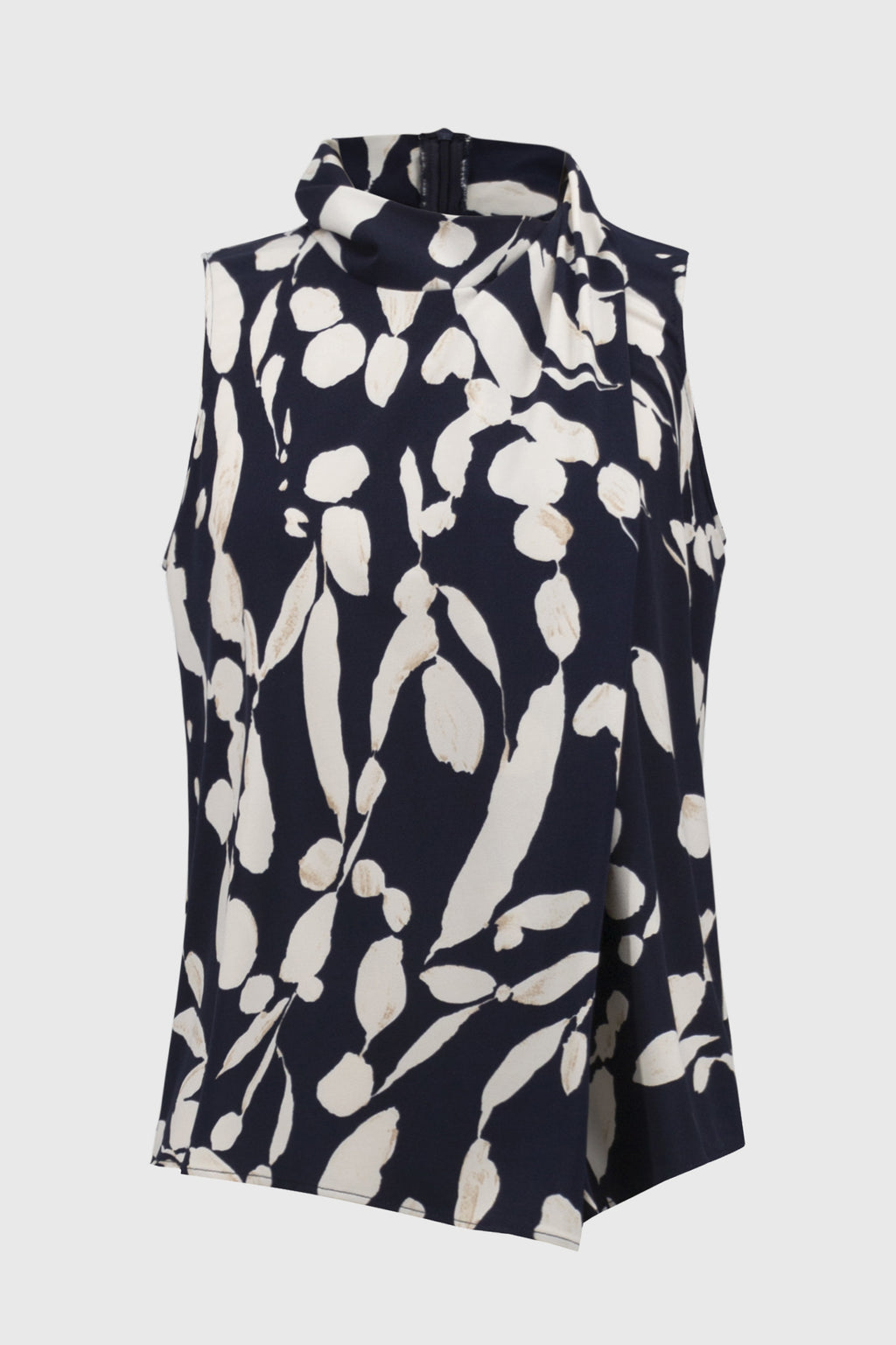 Joseph Ribkoff Silky Knit Abstract Print Sleeveless Top 251251