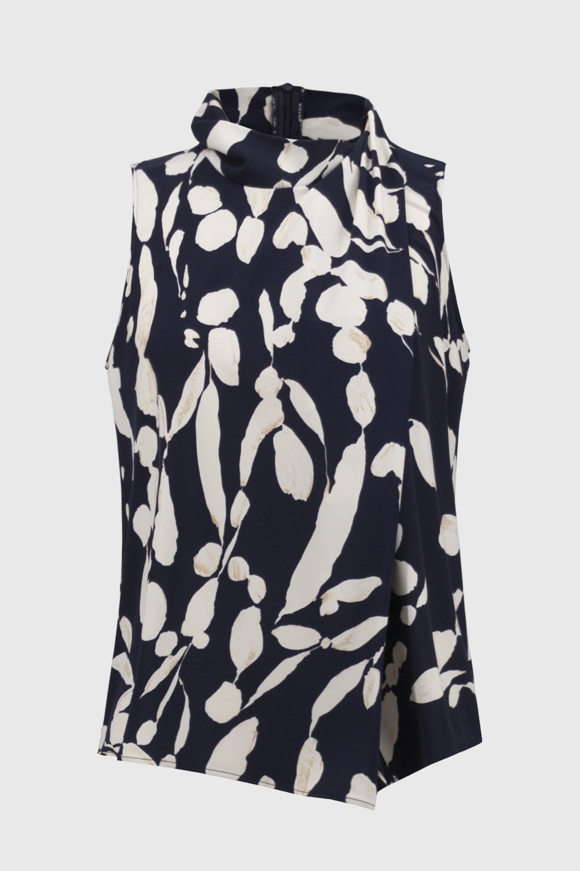Joseph Ribkoff Silky Knit Abstract Print Sleeveless Top 251251