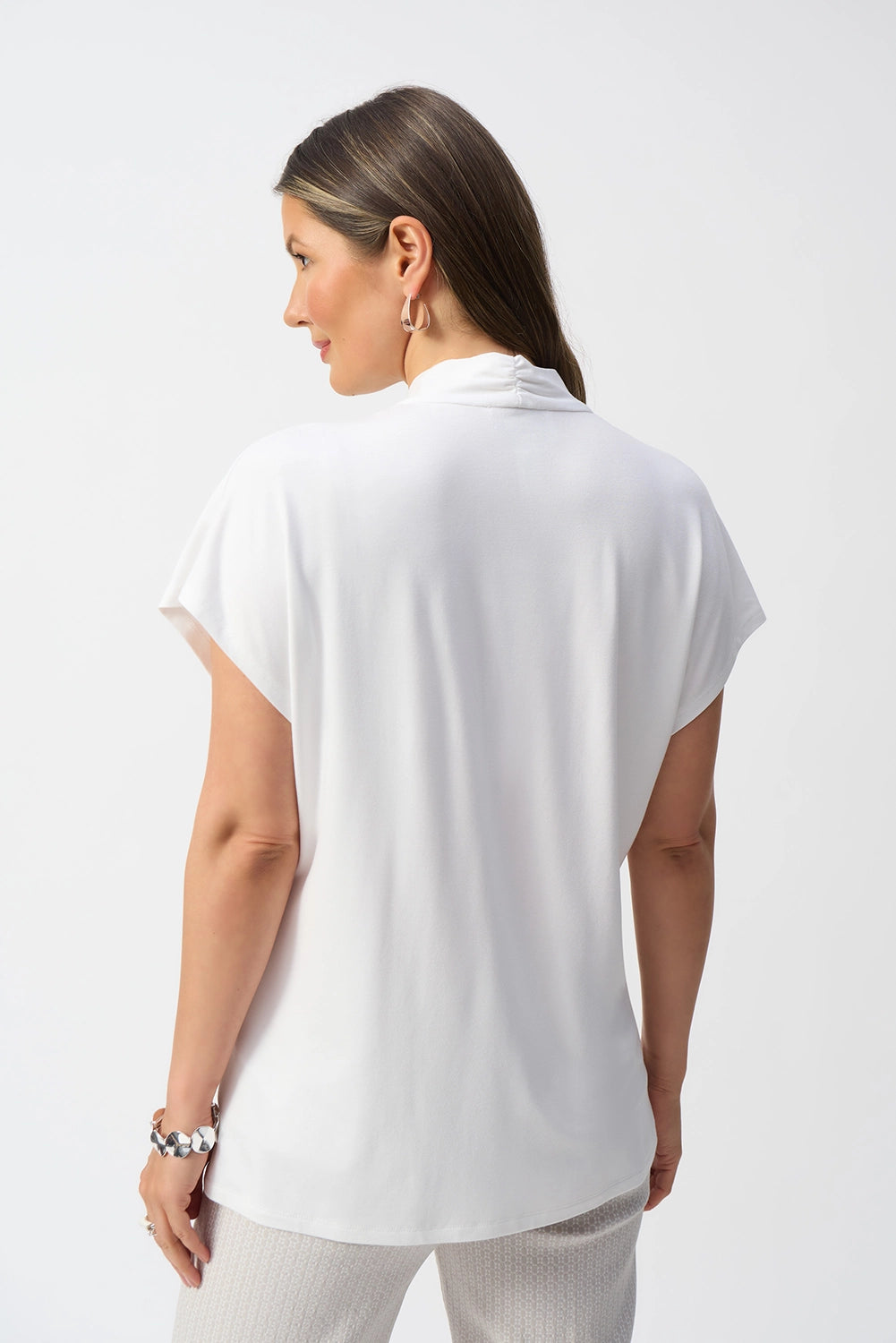 Joseph Ribkoff Jersey Short Sleeve Straight Top 251286