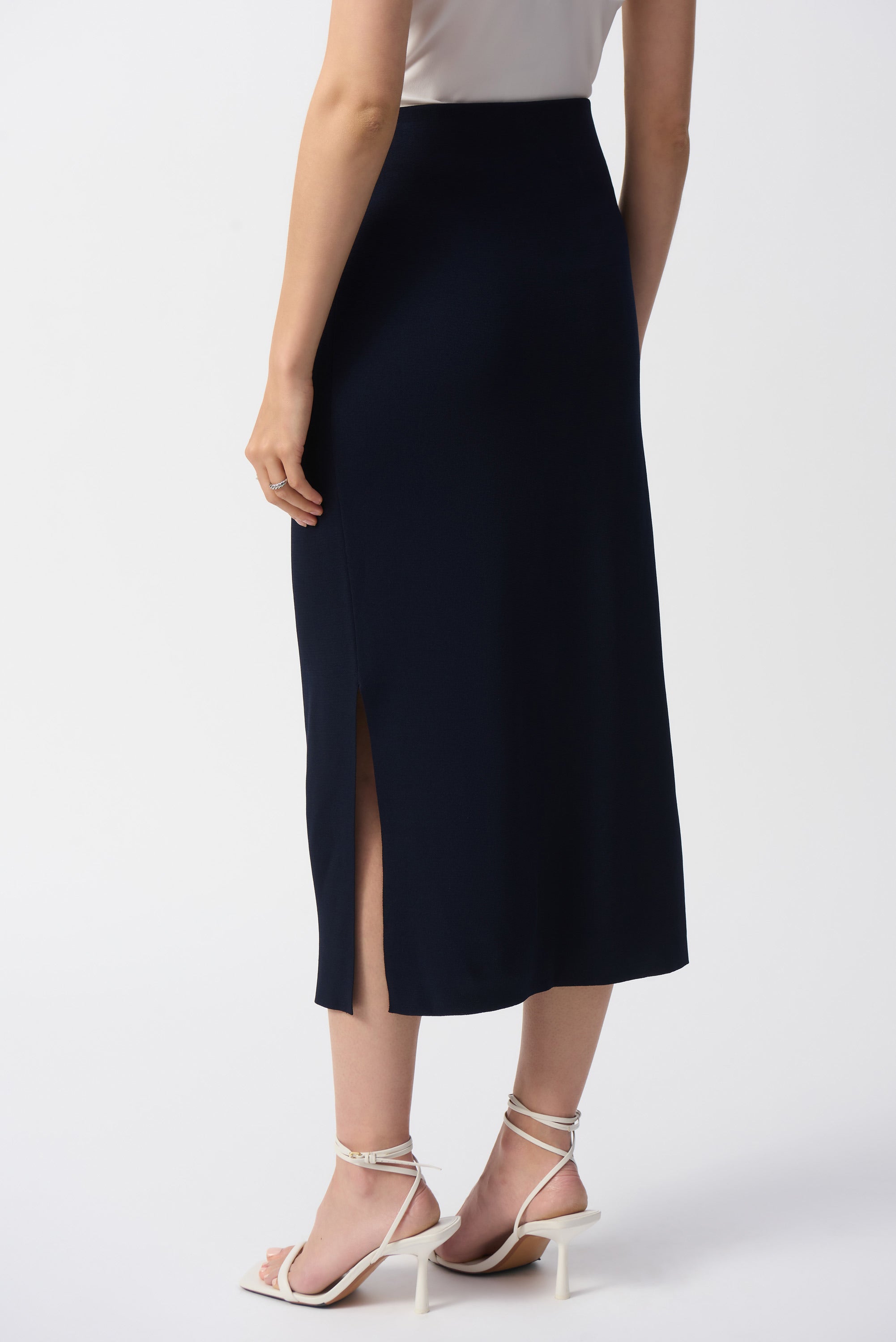 Joseph Ribkoff Sweater Knit Straight Midi Skirt 251917