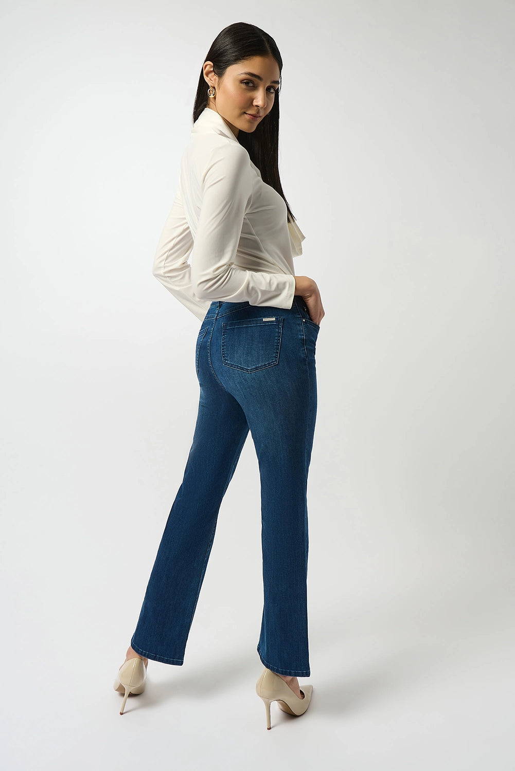 Joseph Ribkoff Brooke | Classic Bootcut Stretch Jeans 251967F25