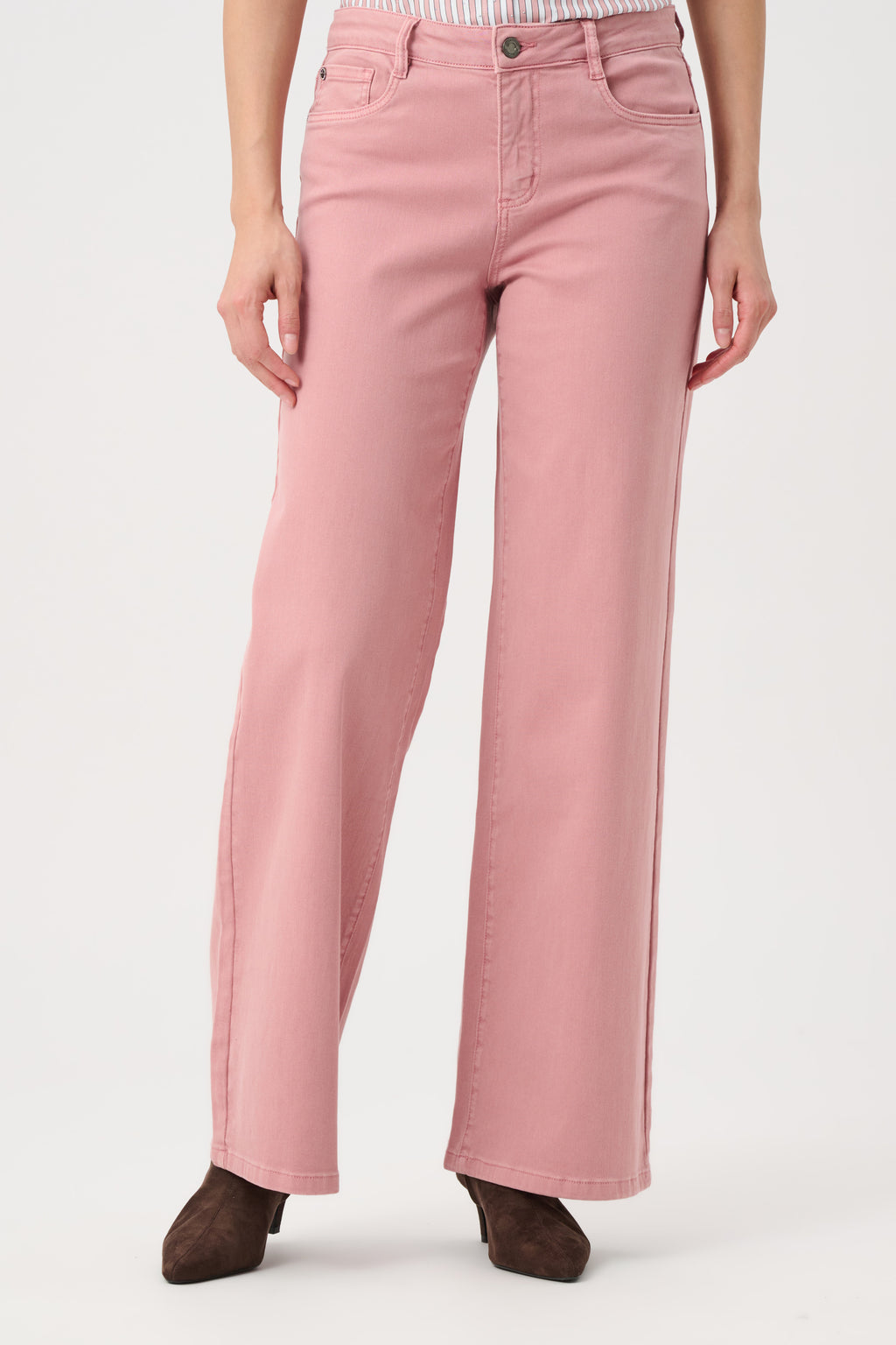 Joseph Ribkoff Goldie | Classic Wide-Leg Stretch Jeans 251968F26