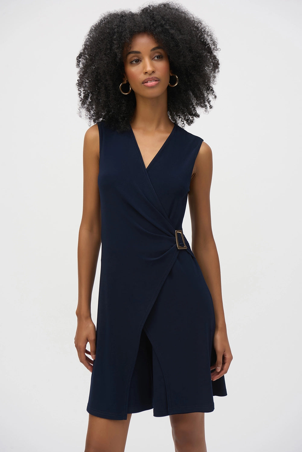 Joseph Ribkoff Silky Knit Wide-Leg Jumpsuit 252099