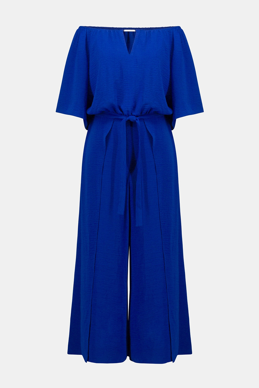 Joseph Ribkoff Gauze Off-Shoulder Culotte Jumpsuit 252170