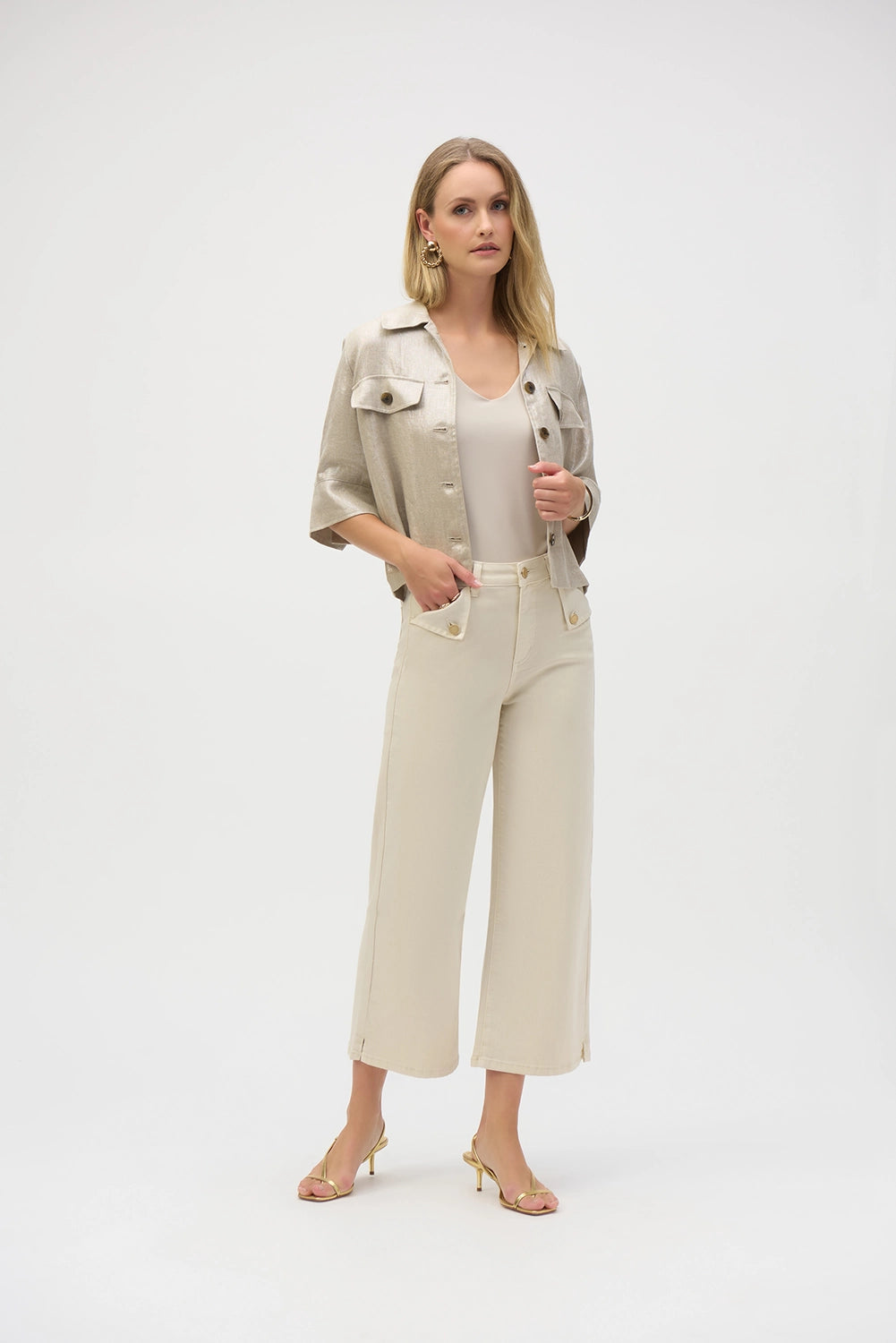Joseph Ribkoff Stretch Culotte Jeans 252914