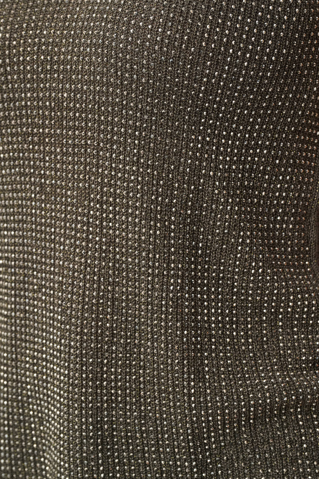 Joseph Ribkoff Metallic Knitted Camisole with Rhinestones 252915F26