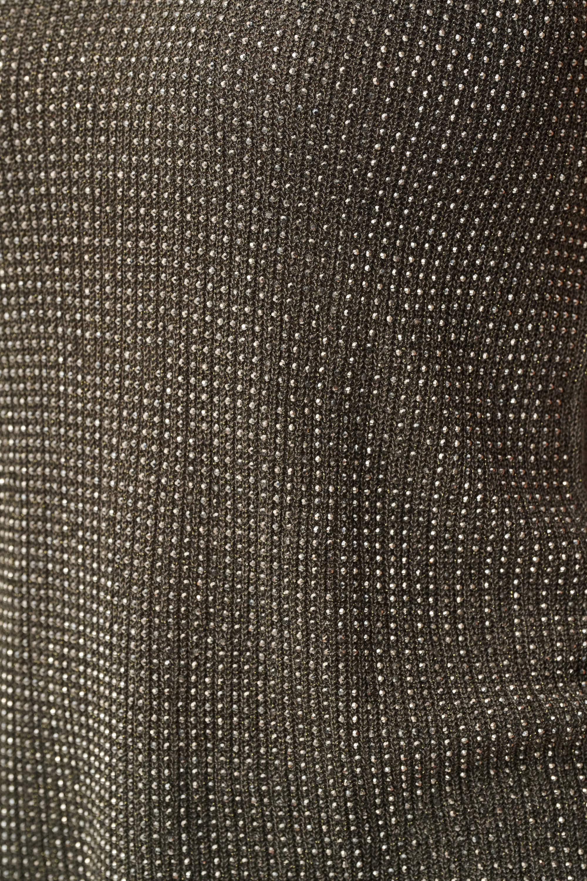 Joseph Ribkoff Metallic Knitted Camisole with Rhinestones 252915F26