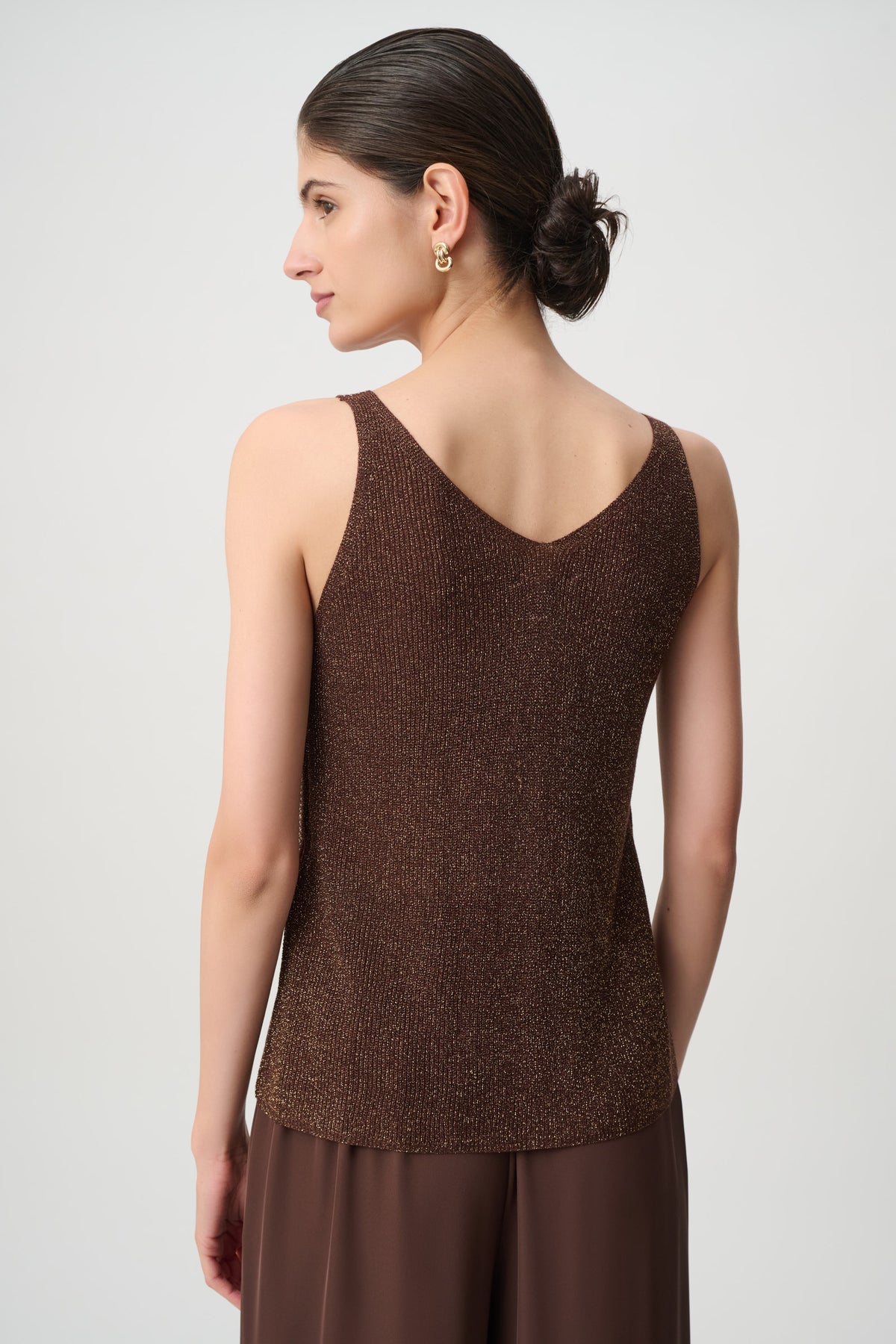 Joseph Ribkoff Rhinestone Knit Camisole 252915S27