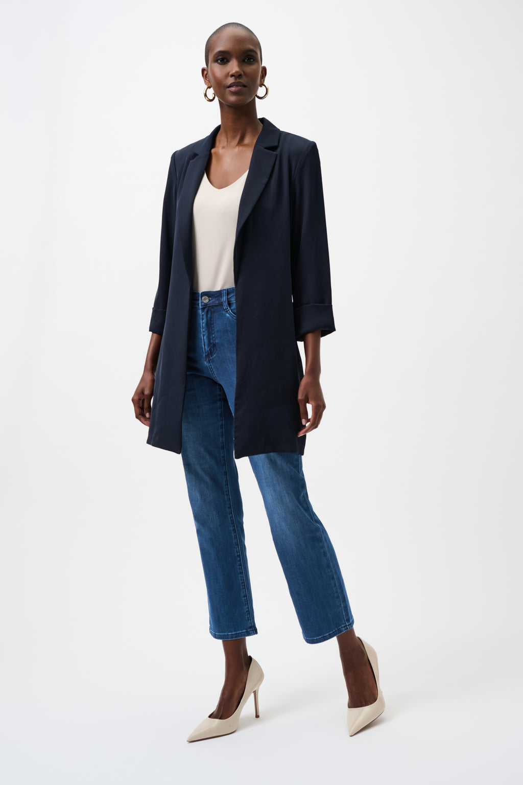 Joseph Ribkoff Margot | Classic Straight Leg Stretch Jeans 252926CO