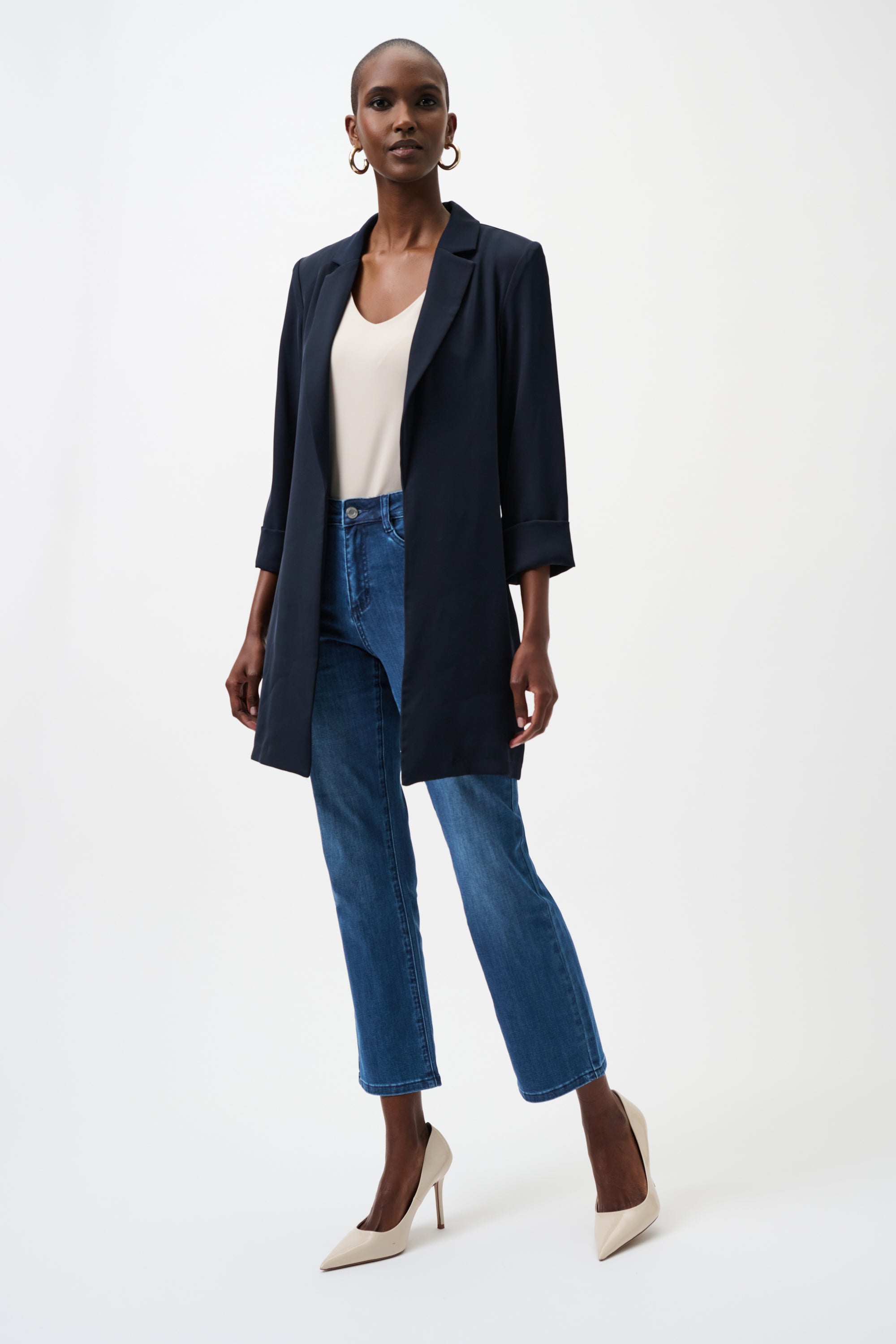 Joseph Ribkoff Margot | Classic Straight Leg Stretch Jeans 252926CO