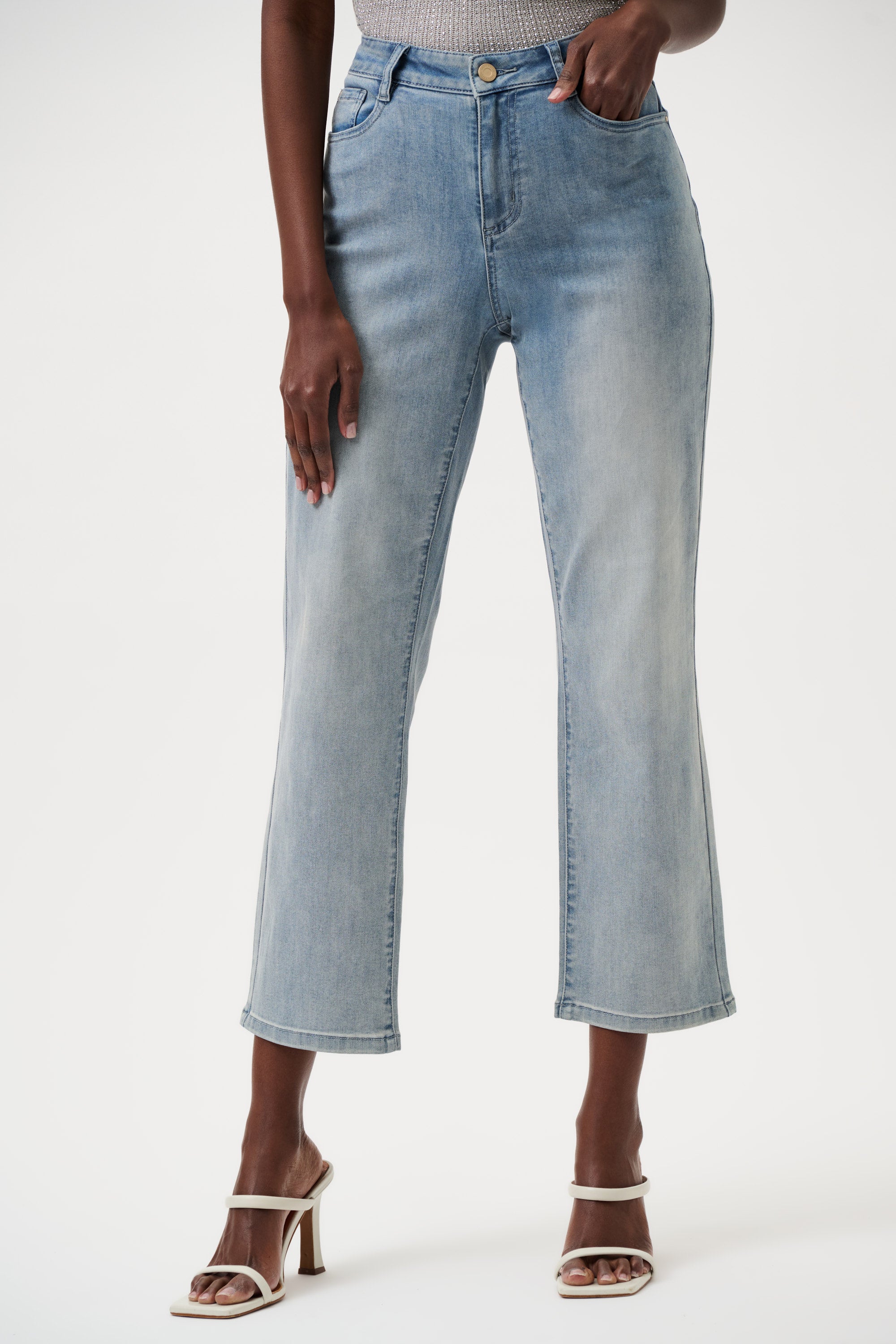 Joseph Ribkoff Margot | Classic Straight Leg Stretch Jeans 252926CO