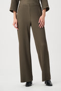 Joseph Ribkoff Pleated Scuba Crepe Wide-Leg Pants 254006F26