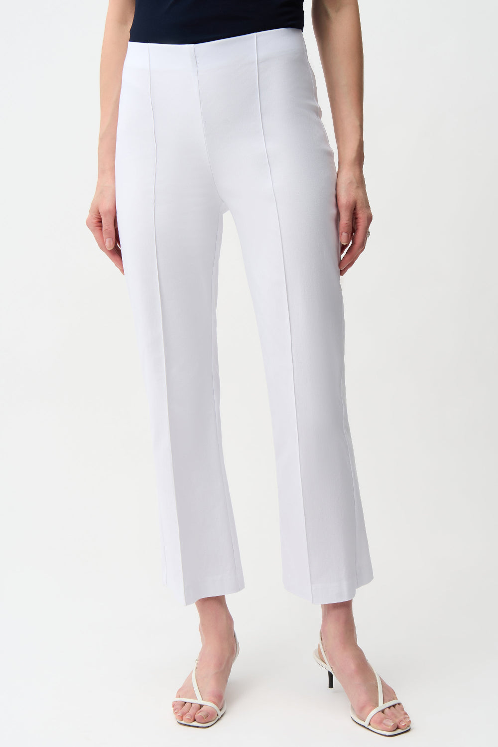 Joseph Ribkoff Millennium Flare Pull-On Pants in White 261082