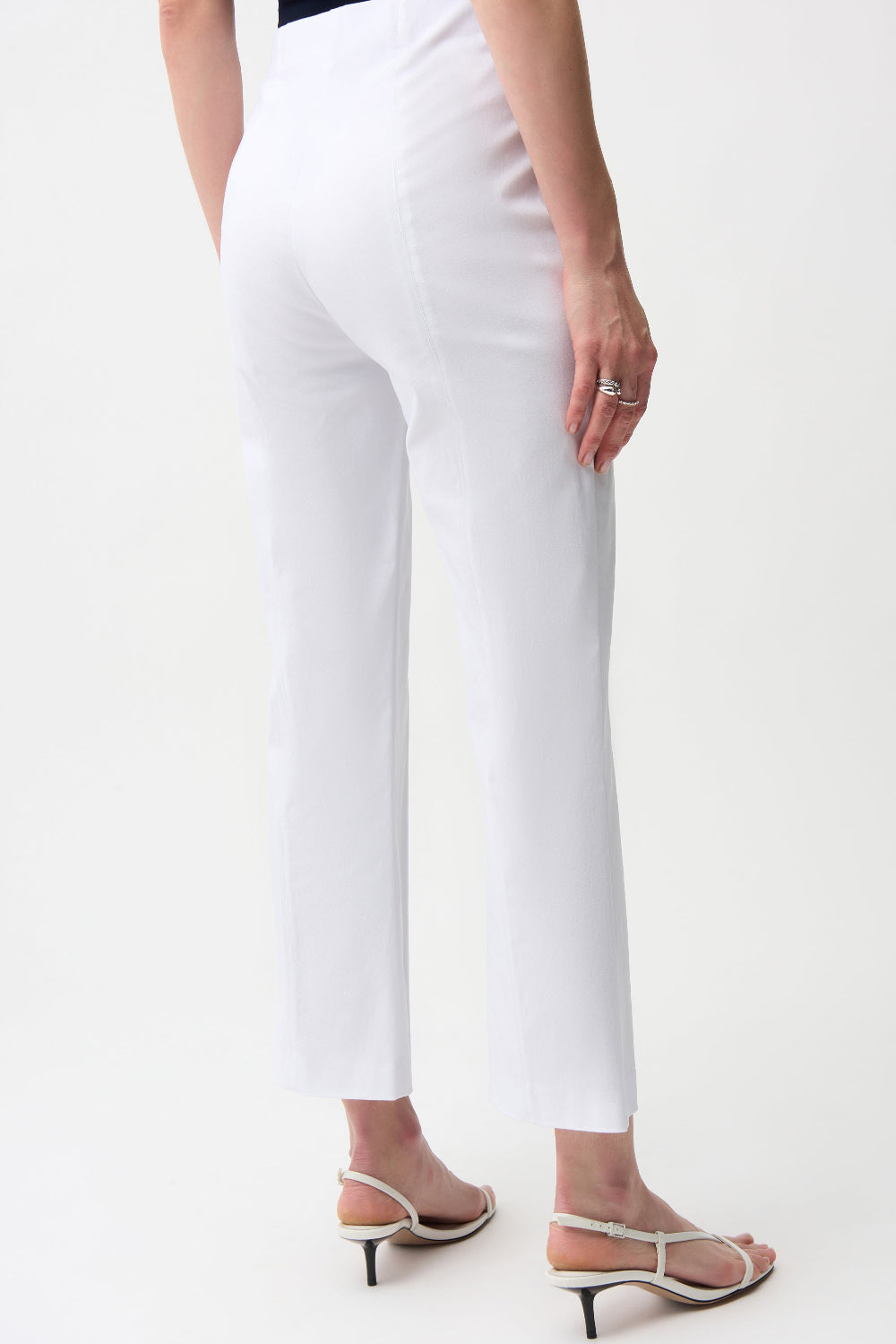 Joseph Ribkoff Millennium Flare Pull-On Pants in White 261082