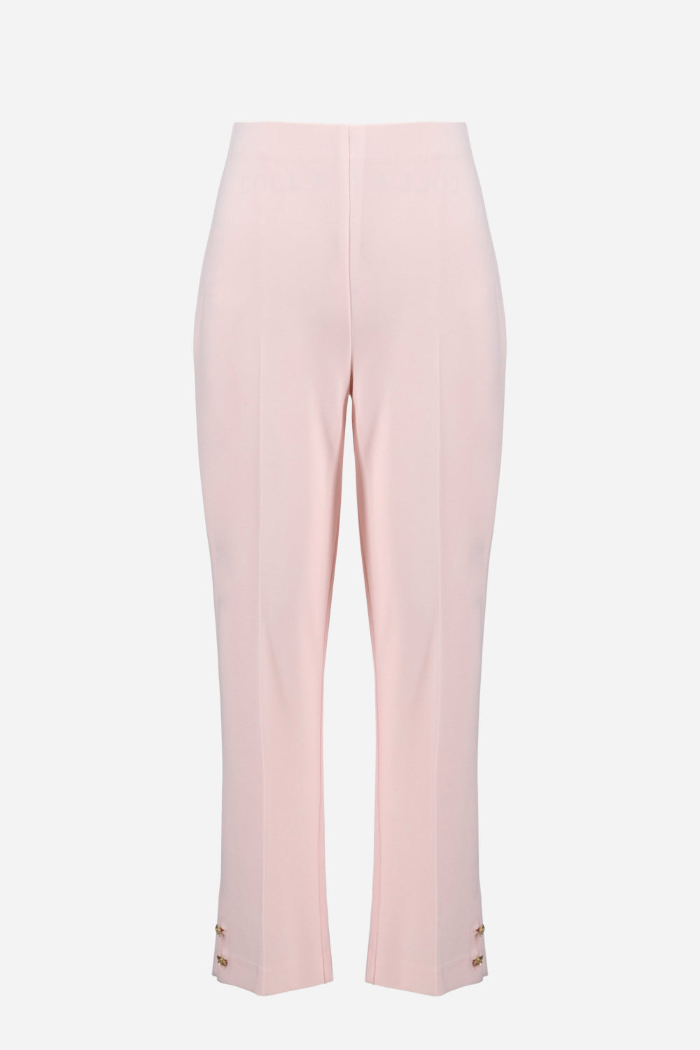Joseph Ribkoff Silky Knit Crop Pull-On Pants With Gold Buttons 261254