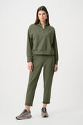 Joseph Ribkoff Scuba Jersey Pull-On Jogger Pants With Drawstring Waist - Avocado 261606F26