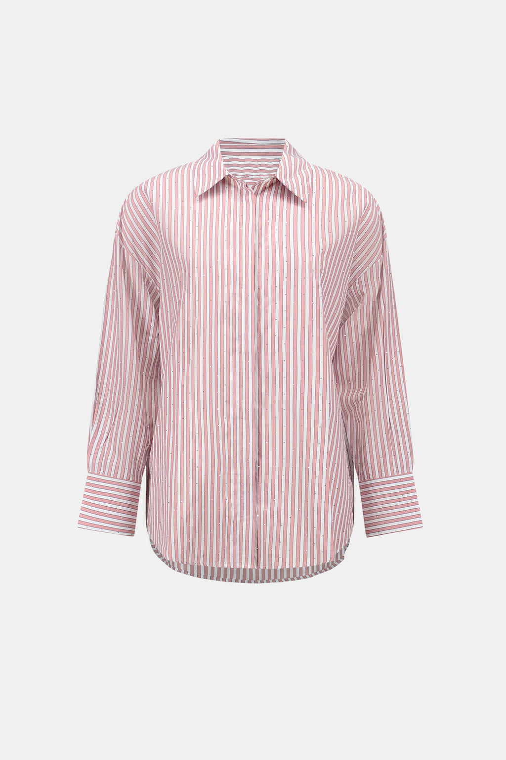 Joseph Ribkoff Tencel Stripe Print Boxy Blouse 261931F26