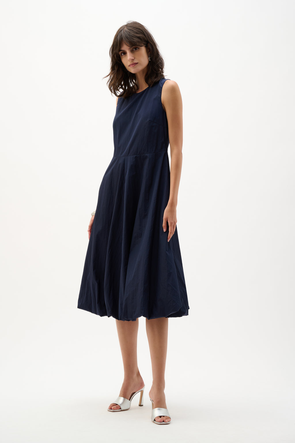 Joseph Ribkoff Woven Parachute A-Line Dress With Bubble Skirt 262115