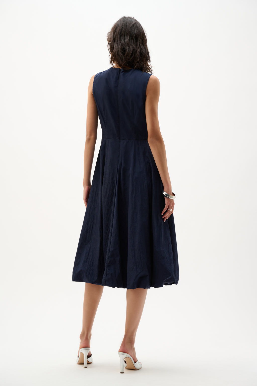 Joseph Ribkoff Woven Parachute A-Line Dress With Bubble Skirt 262115