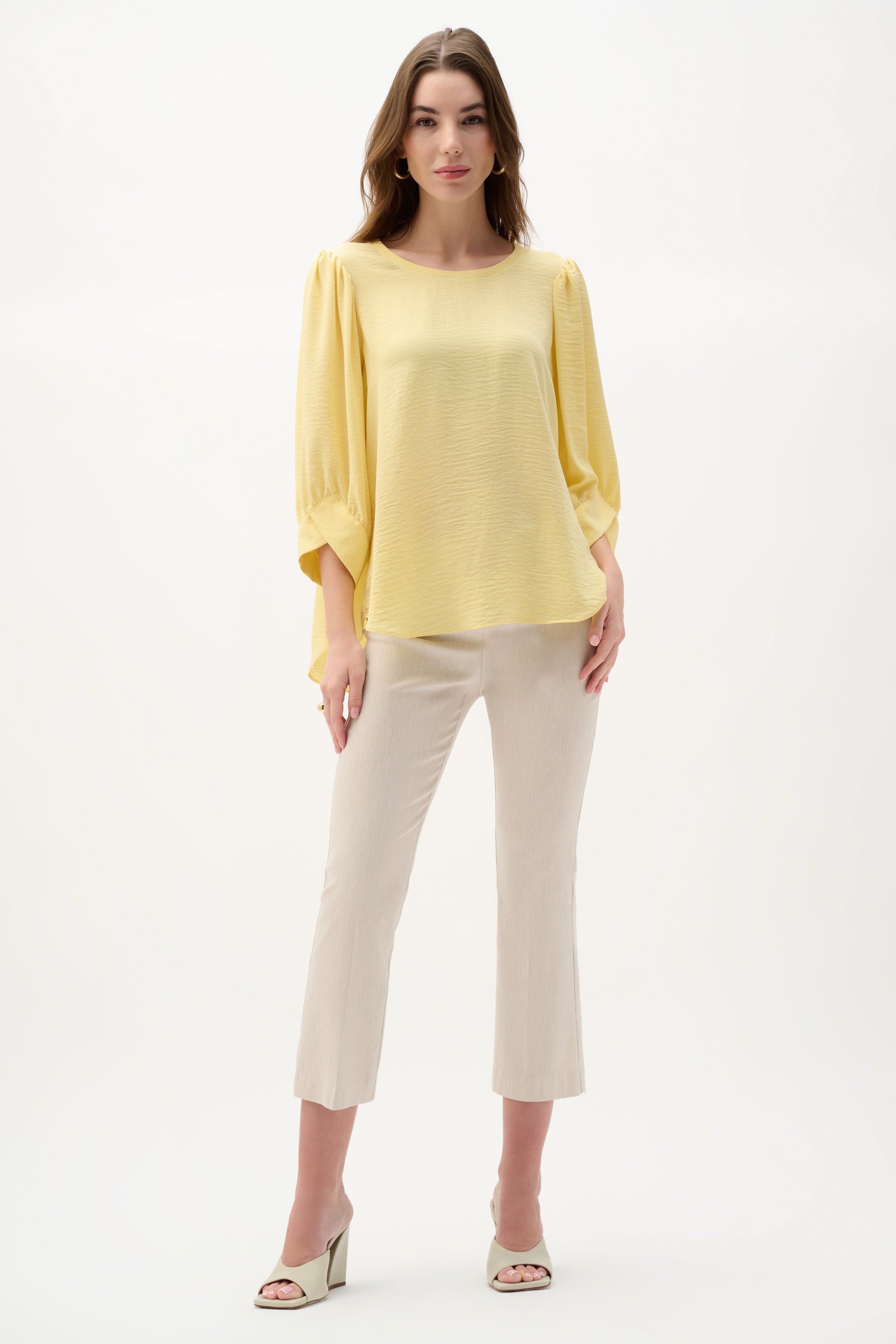 Joseph Ribkoff Woven Millennium Flare Pants 262242