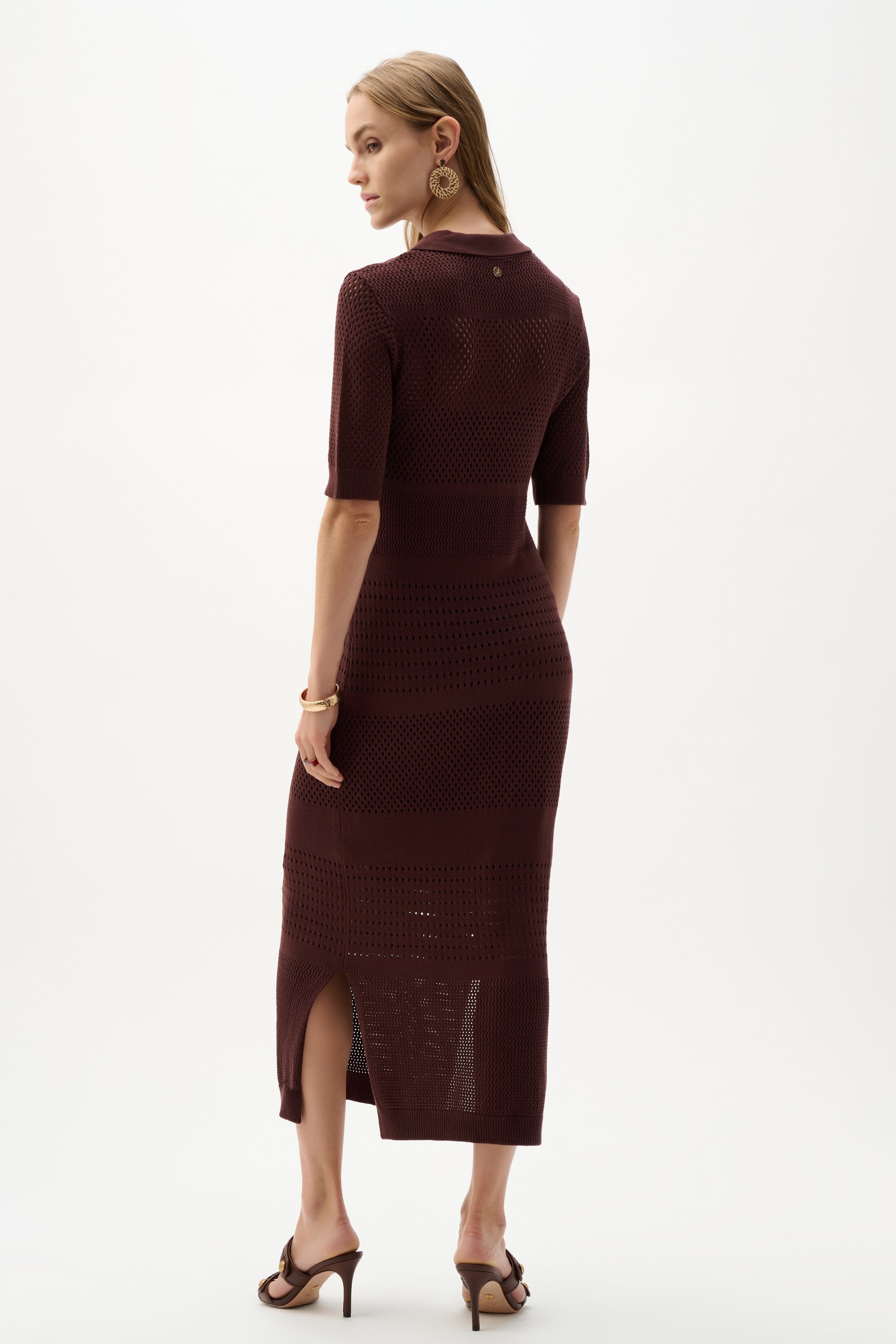 Joseph Ribkoff Viscose Sweater Knit Straight Dress 262931
