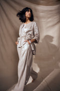 Joseph Ribkoff Foiled Linen Jacket 262979