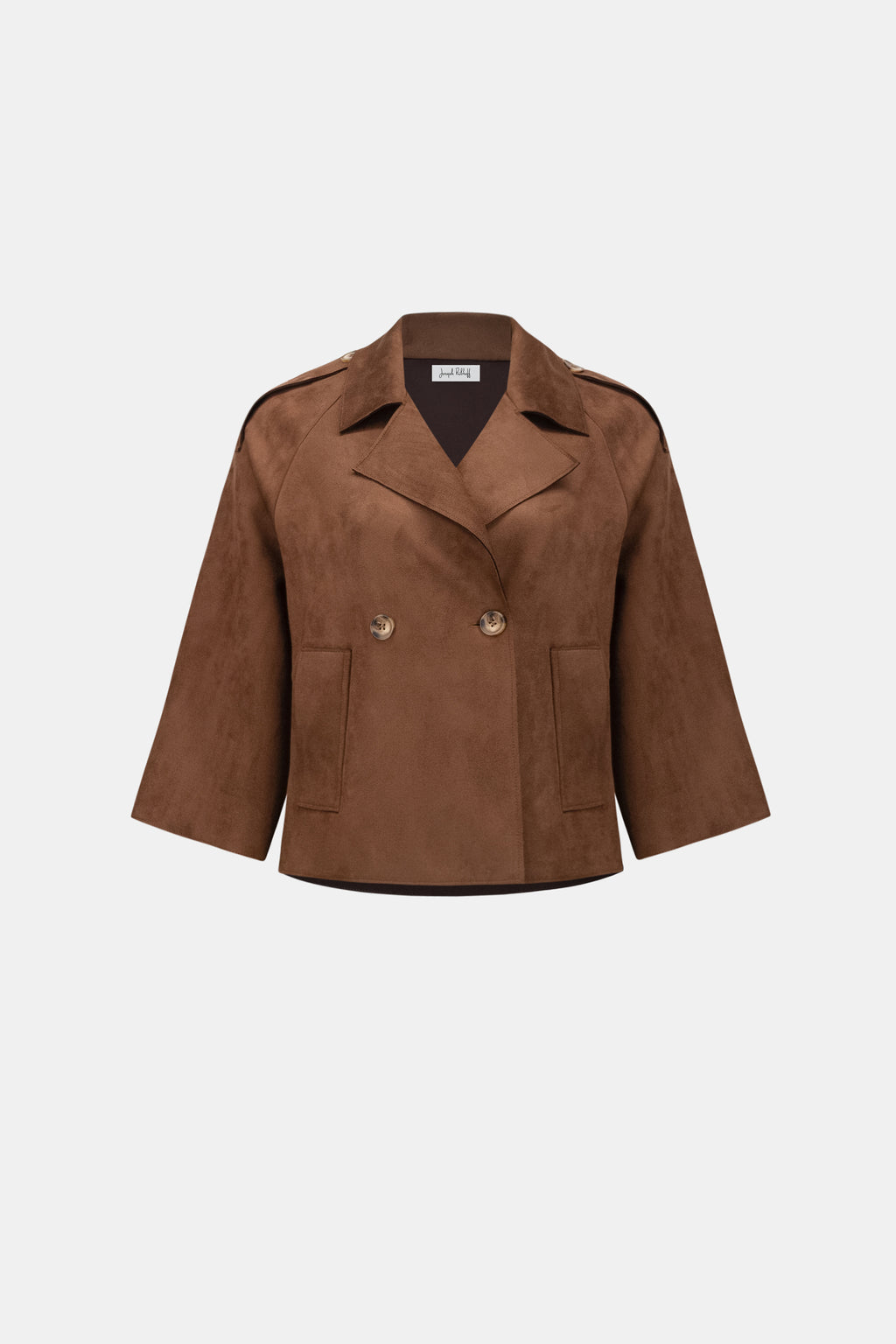 Joseph Ribkoff Scuba Suede Boxy Jacket 263000