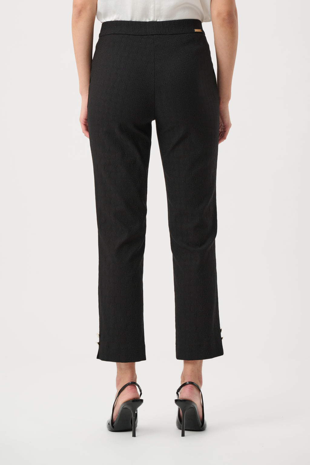 Joseph Ribkoff Jacquard Slim Fit Pull-On Pants 263042