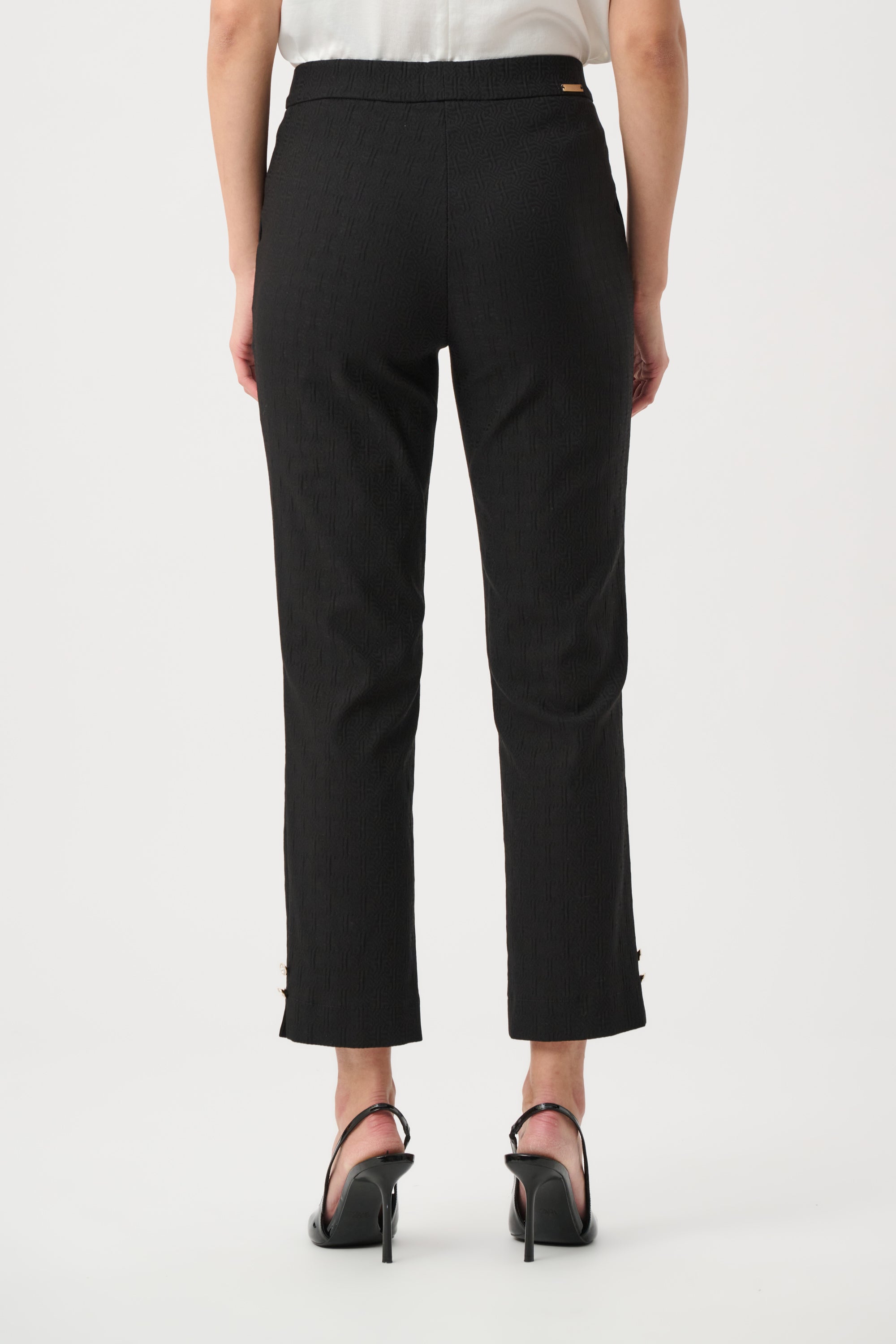 Joseph Ribkoff Jacquard Slim Fit Pull-On Pants 263042