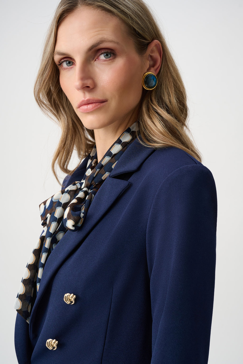 Joseph Ribkoff Scuba Crepe Fitted Blazer 263086