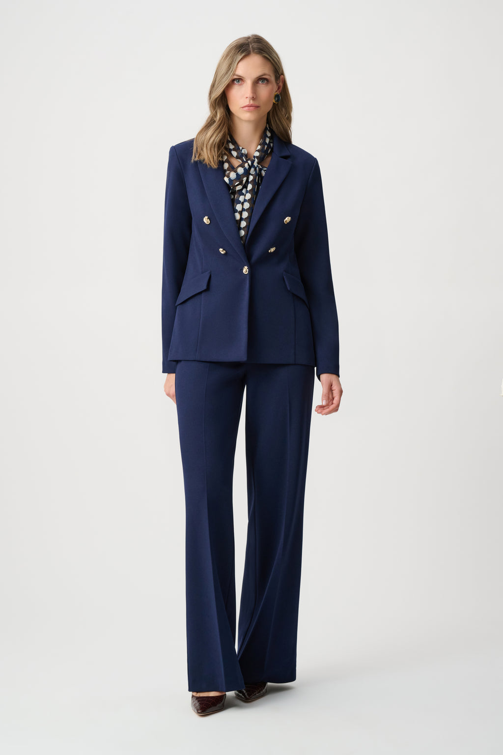 Joseph Ribkoff Scuba Crepe Fitted Blazer 263086