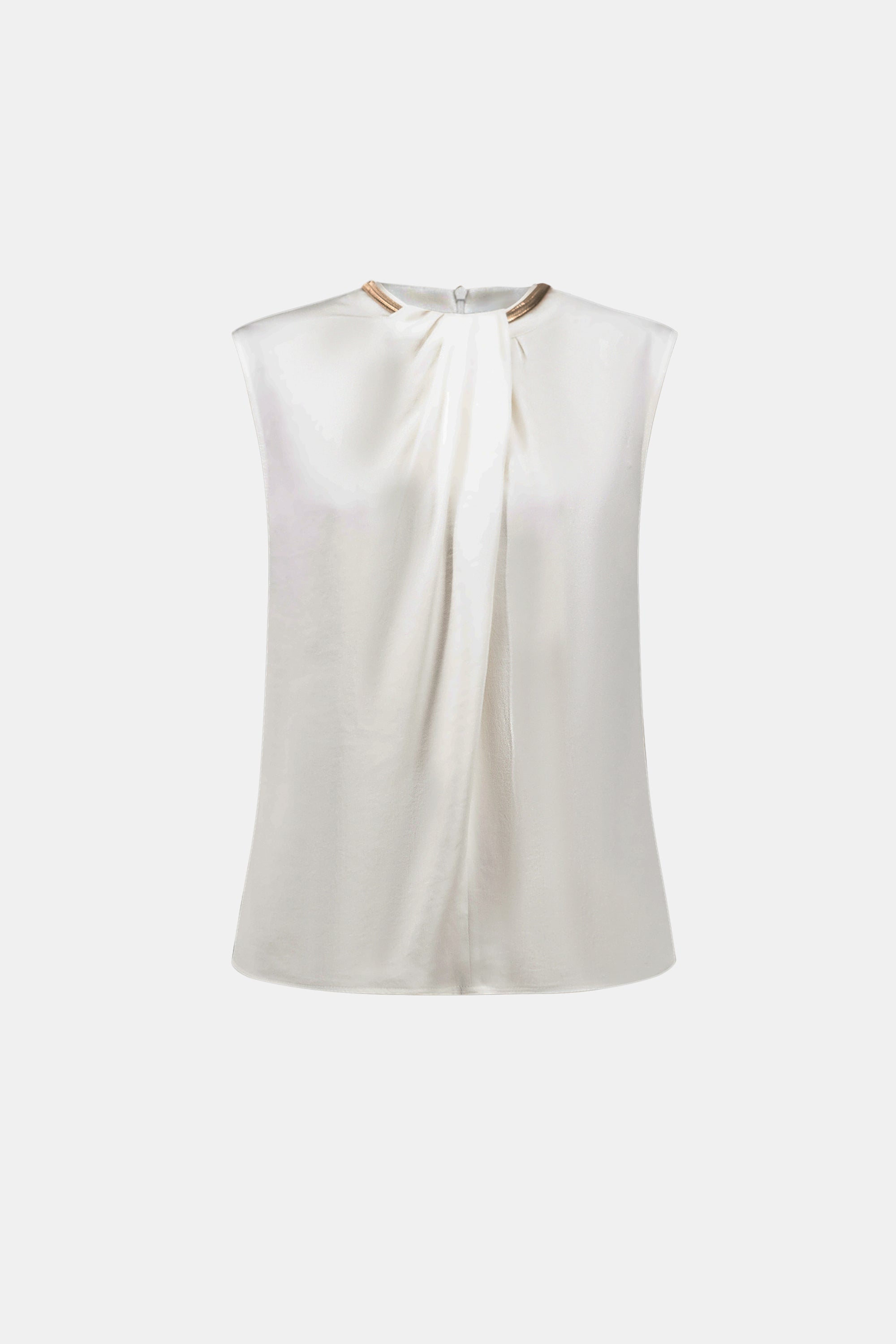 Joseph Ribkoff Recycled Satin Straight Sleeveless Top 263168
