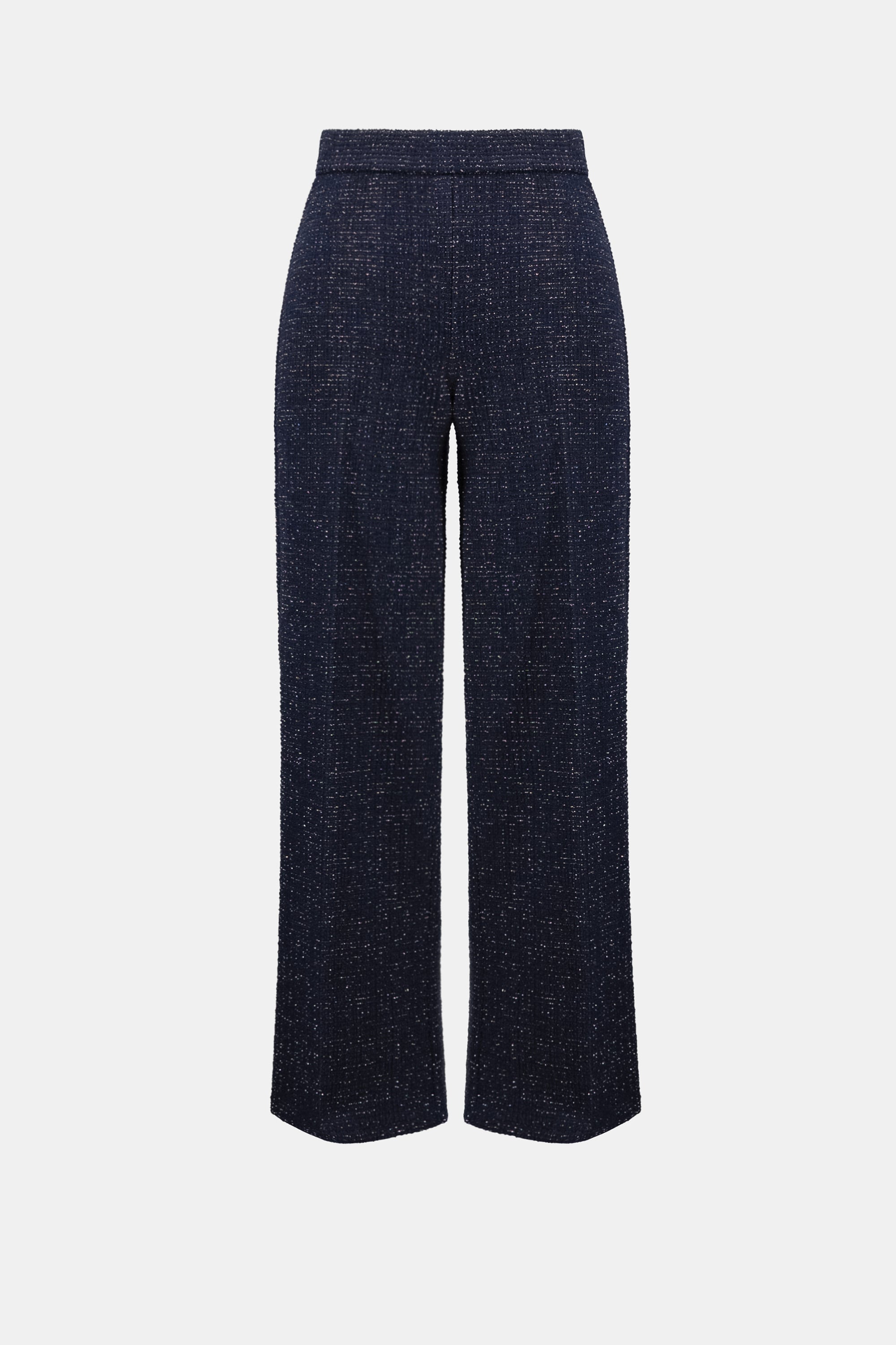 Joseph Ribkoff Lurex Boucle Wide-Leg Pull-On Pants 263215