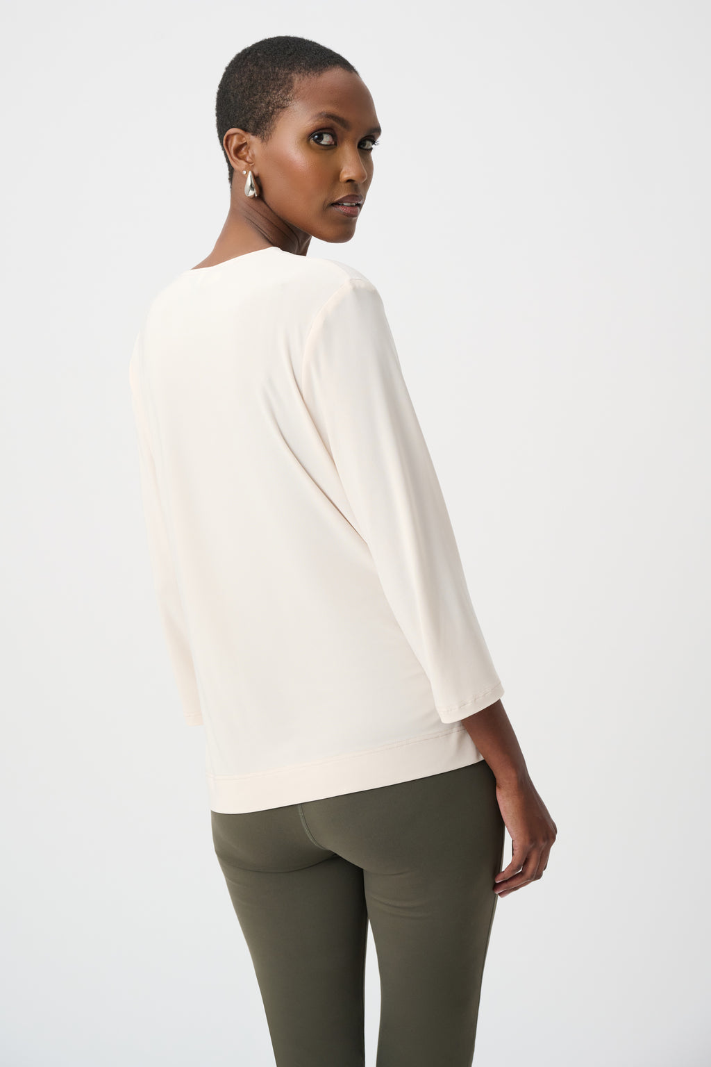 Joseph Ribkoff Color Block Straight Top 263629