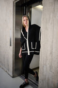 Joseph Ribkoff Dry Viscose Hooded Boxy Jacket 263639