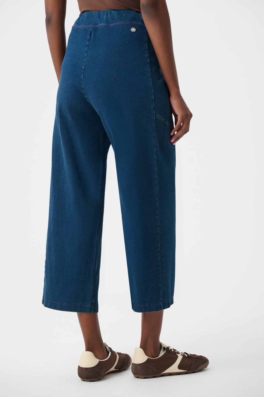 Joseph Ribkoff Knit Denim Culotte Pull-On Pants 263642