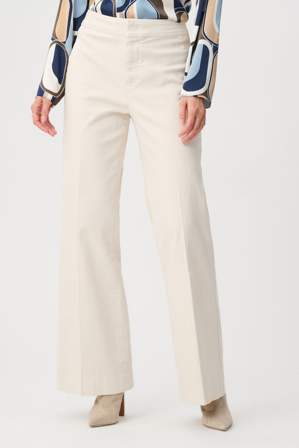 Joseph Ribkoff Chloe | Stretch Denim High-Rise Wide Leg Jeans 263902