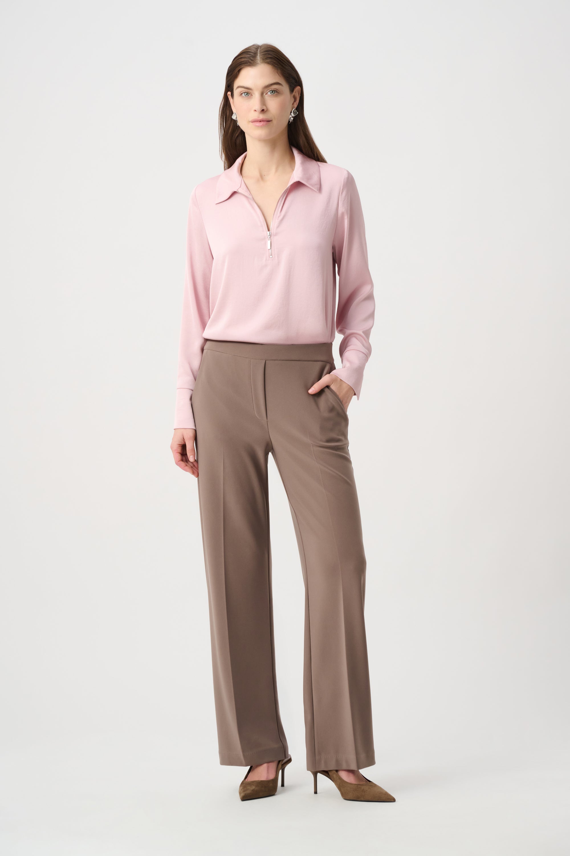 Joseph Ribkoff Pull-On Wide-Leg Pants 264010