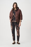 Hooded Quilted Cocoon Jacket 264604