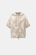 Joseph Ribkoff Hooded Animal Print Sweater 264925
