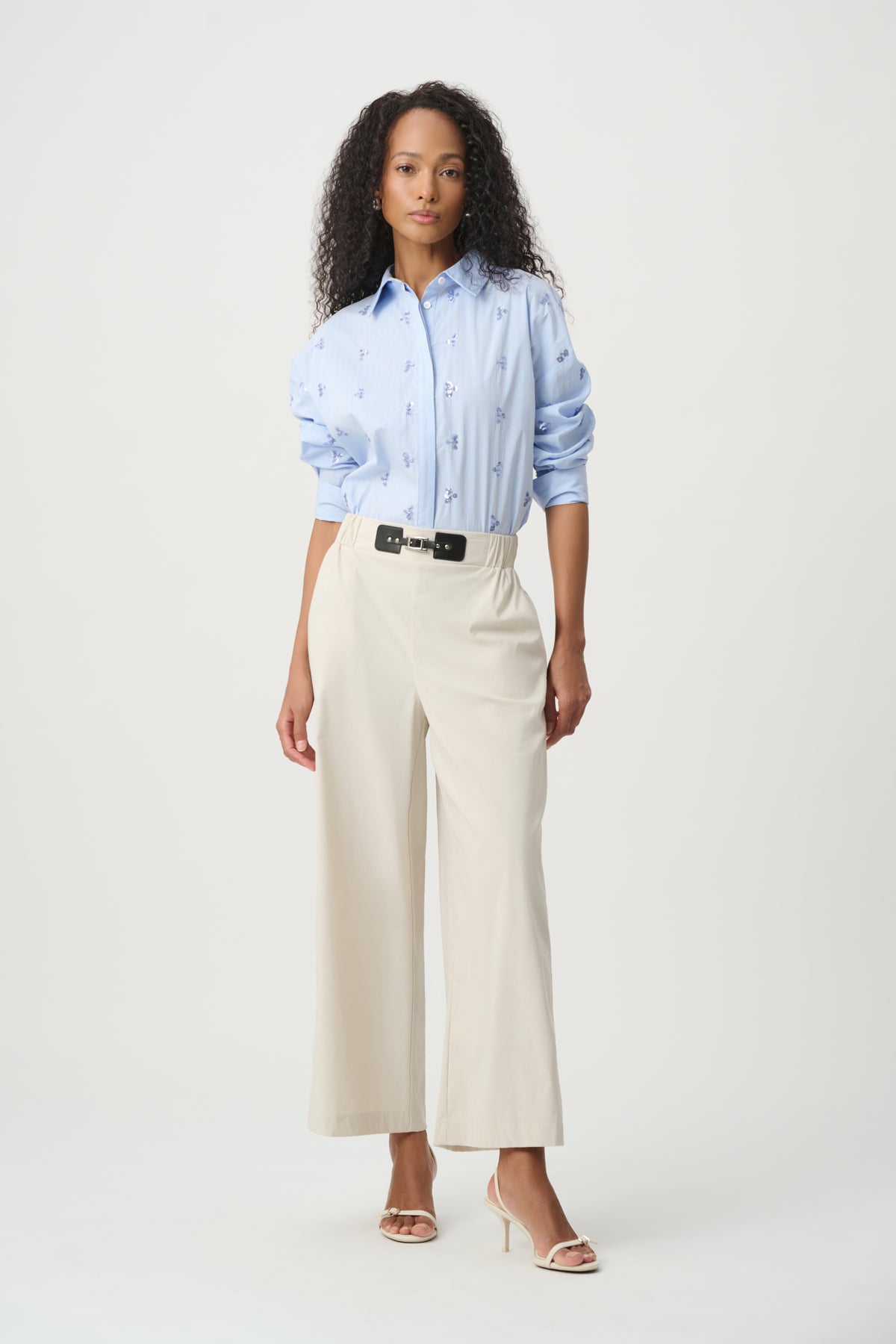Joseph Ribkoff Poplin Culotte Pants 271048