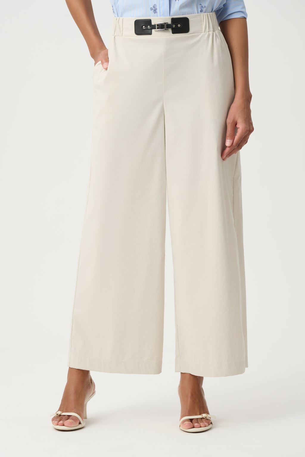 Joseph Ribkoff Poplin Culotte Pants 271048